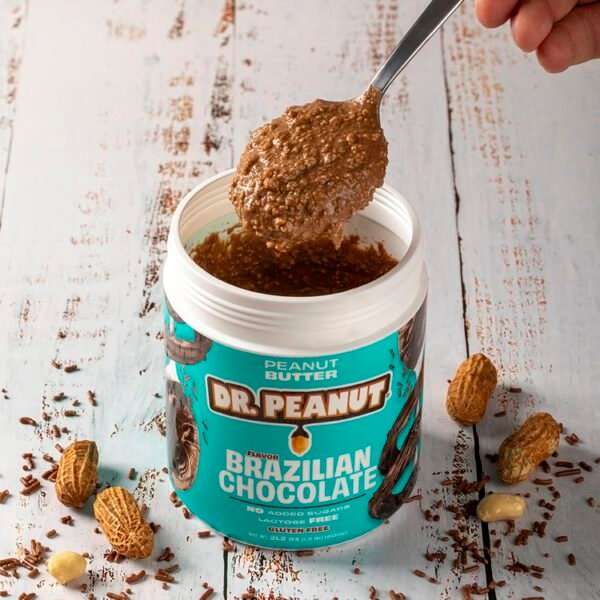 Dr. Peanut – Brazilian Chocolate Peanut Butter (Gluten-Free, No Added Sugar) - Image 2
