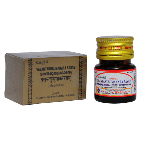 Vasantakusumakara Rasam 125 mg Capsule - Image 3